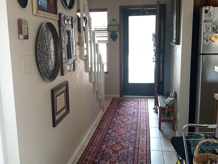 Front entry hallway