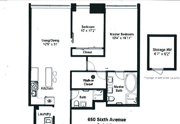 2nd image of 650 6th Ave APT 4M
