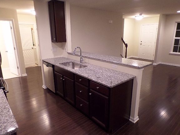 Kitchen Open to Family Room