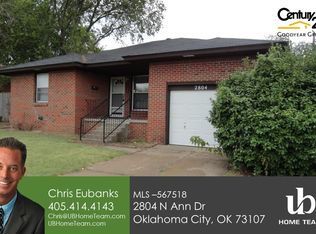 2804 N Ann Dr, Oklahoma City, OK 73107