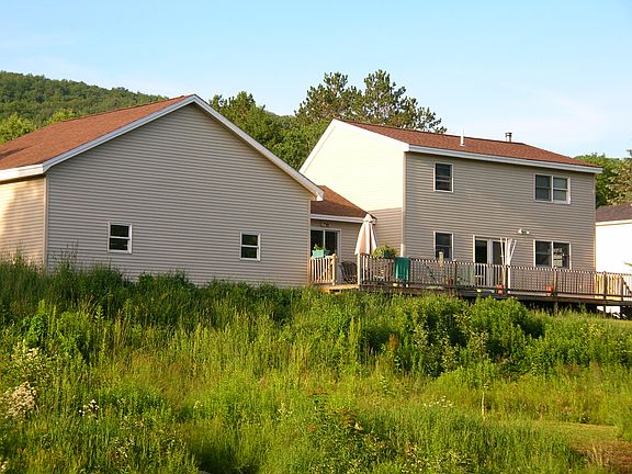 Rear of house that faces river