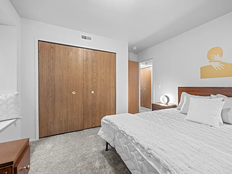 Beautiful bedroom with large closets in Kalamazoo
