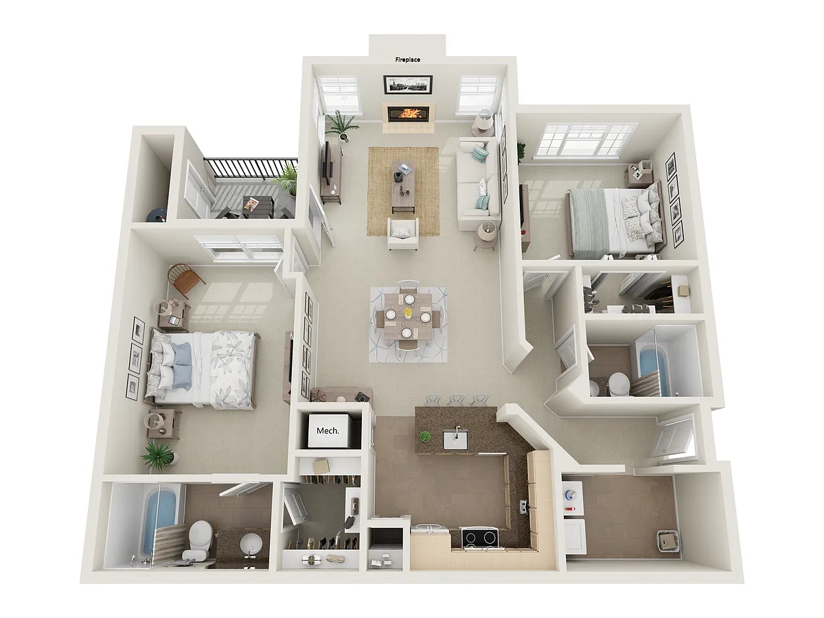 Floor plan The Lotus