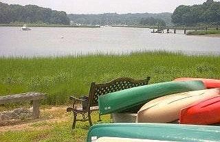 Leave your kayak handy here!