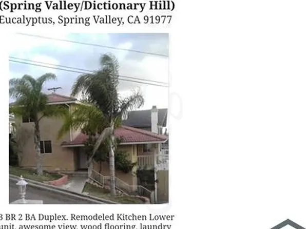 9481 Eucalyptus St, Spring Valley, CA 91977