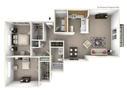 Floor plan Wisteria