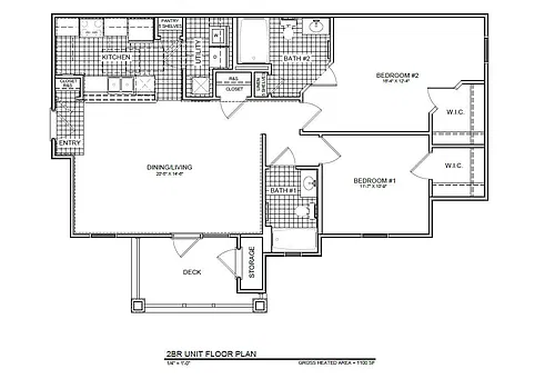 Floor plan Blue Dawn