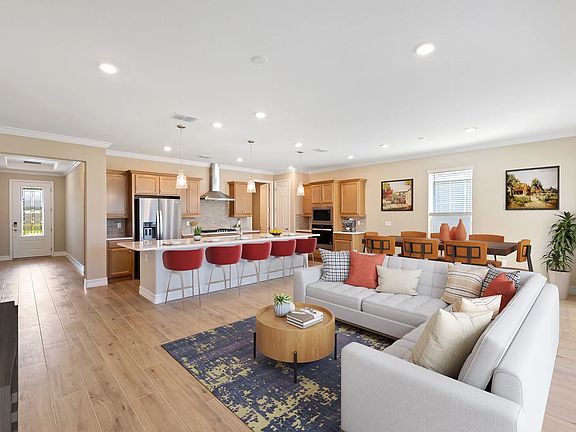 Virtually Staged Great Room