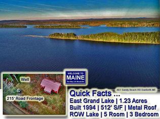 461 Sandy Beach Road, Danforth, ME 04424