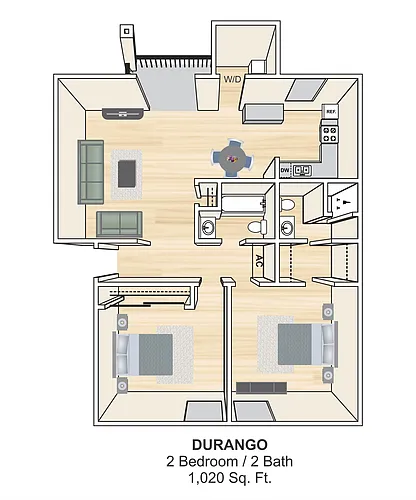 Floor plan Durango C- Rehab