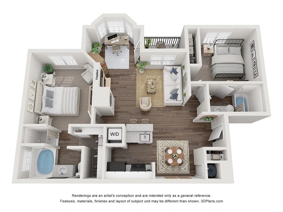 Floor plan Dunmore
