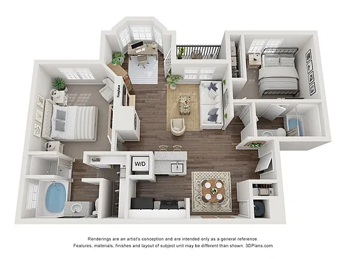 Floor plan Dunmore
