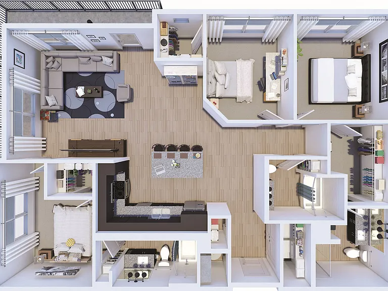 C2 floor plan Aspire at Silverleaf