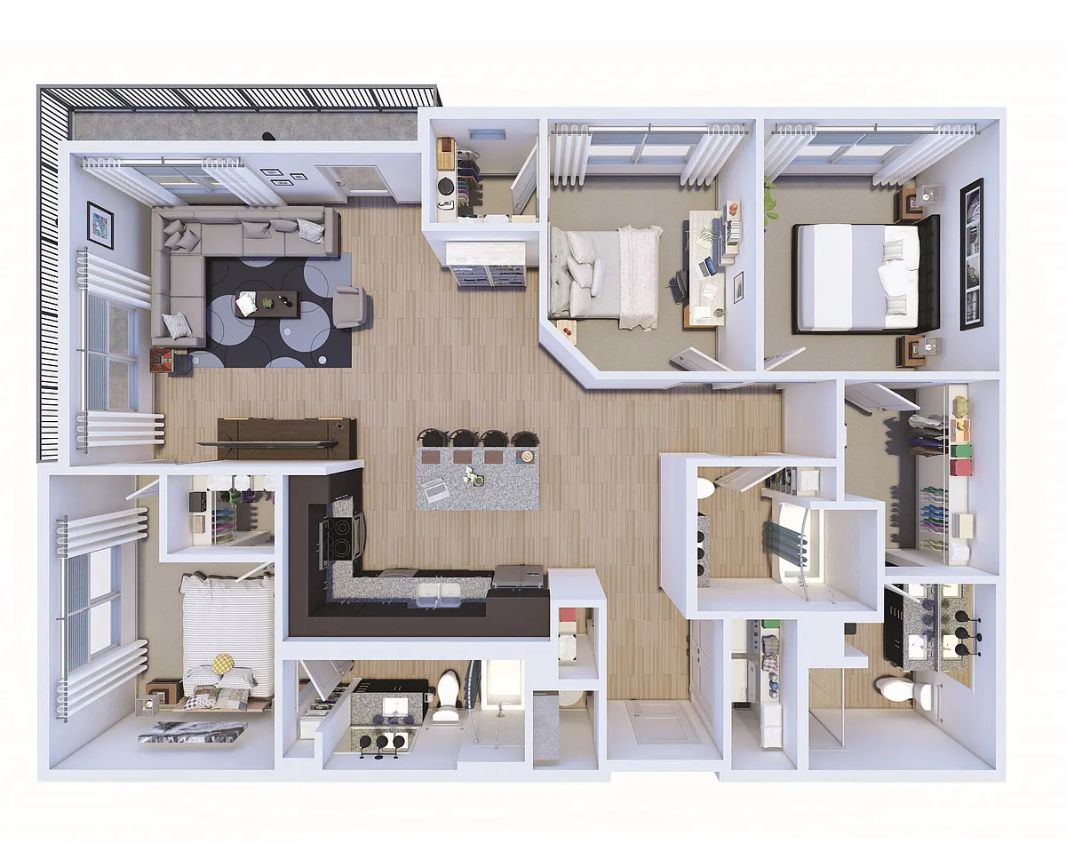 Floor plan C2