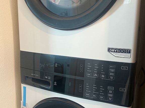 Washer and Dryer included