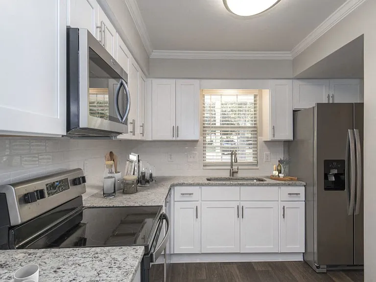 Renovated kitchen in a Garden Home