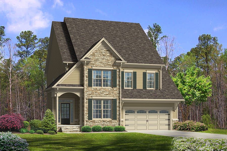 32 Bowhill Drive The Juniper Front Rendering Elevation