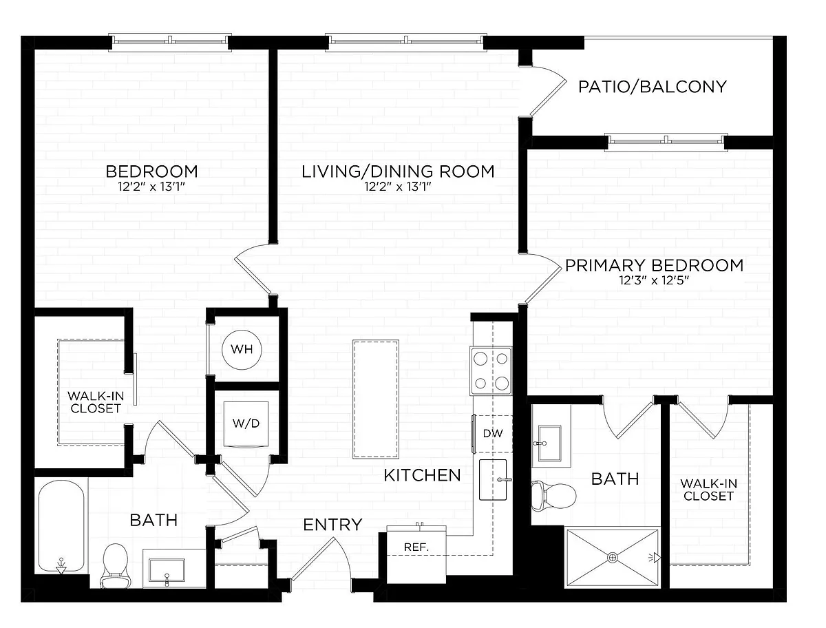 Floor plan B3