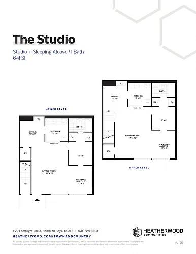 Floor plan The Studio