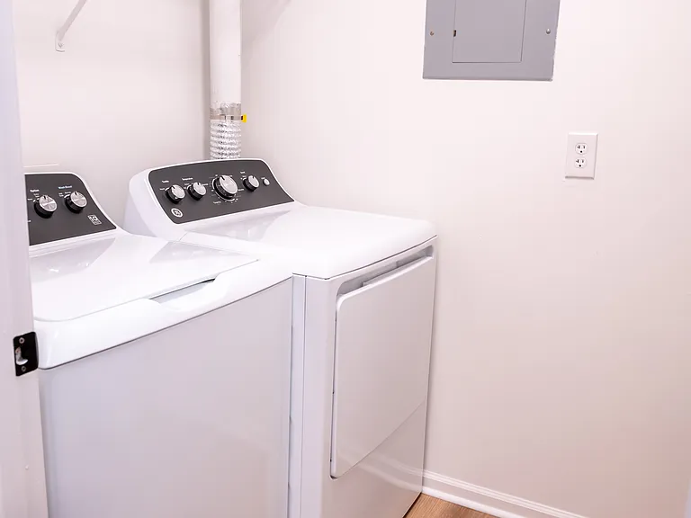 Washer & Dryer in Home