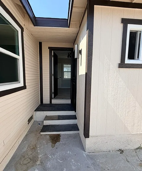 Back entrance next to utility room