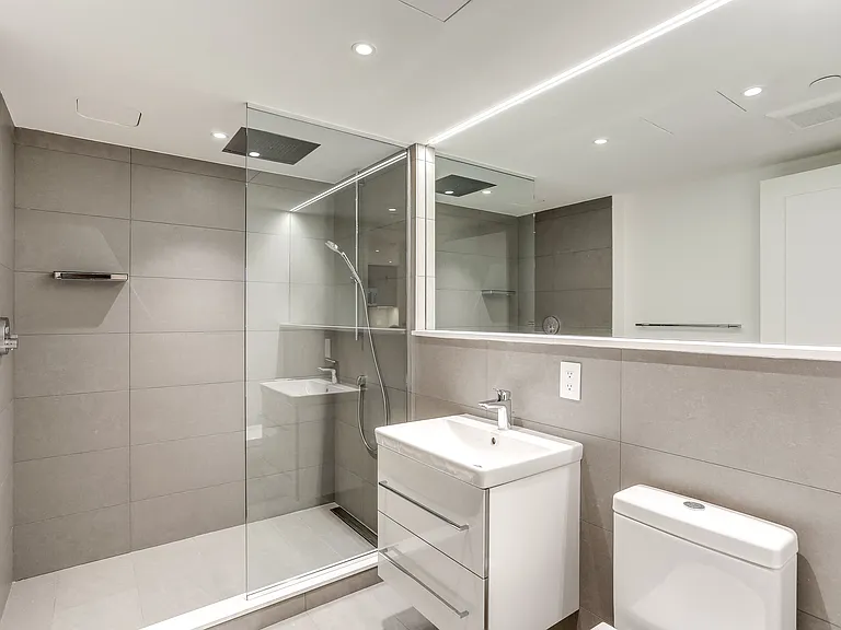 The Stanton luxury bathroom with spa inspired shower features