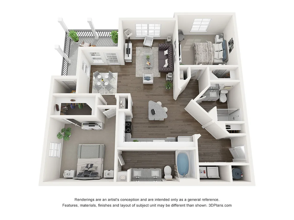 Floor plan B2