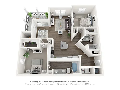 Floor plan B2