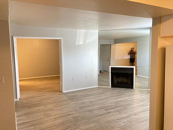 Living Room with double doors to den/bedroom