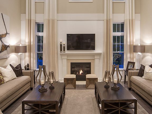 Grand Two-Story Family Room