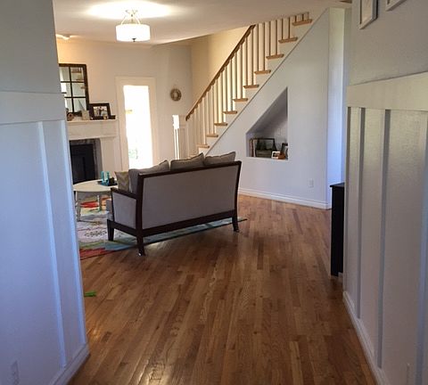 Living room seen from entry
