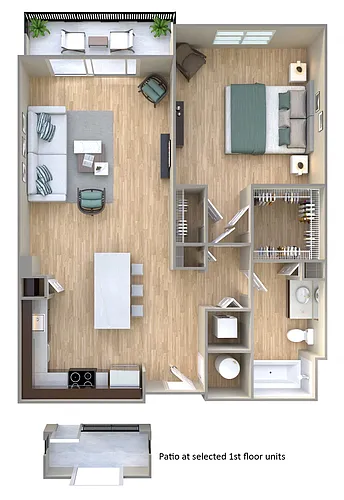 Floor plan Amber