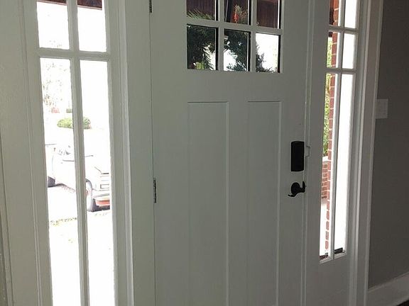 Front entrance from inside.