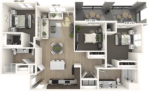 Floor plan Tamarac