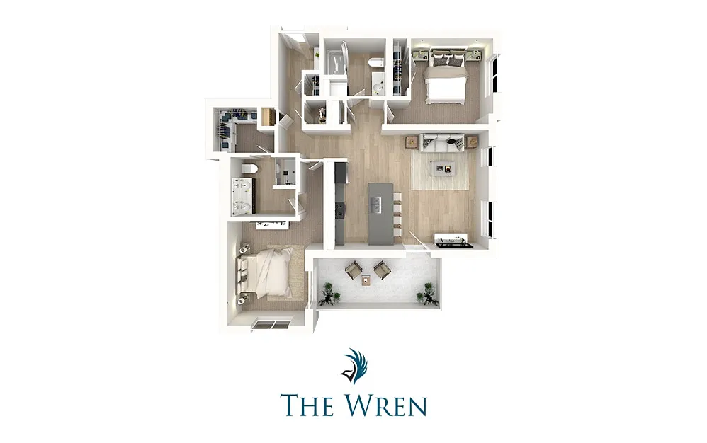 Floor plan Langbourn Penthouse - The Wren