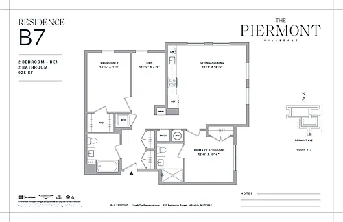 Floor plan B7