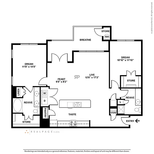 Floor plan Arbol