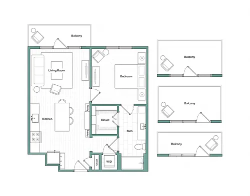 Floor plan A2