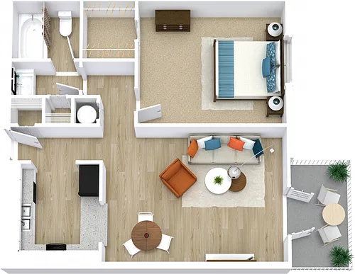 Floor plan A1