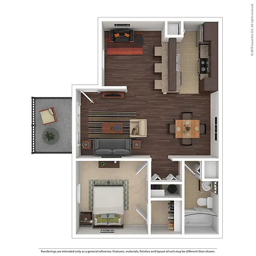 Floor plan Catamaran