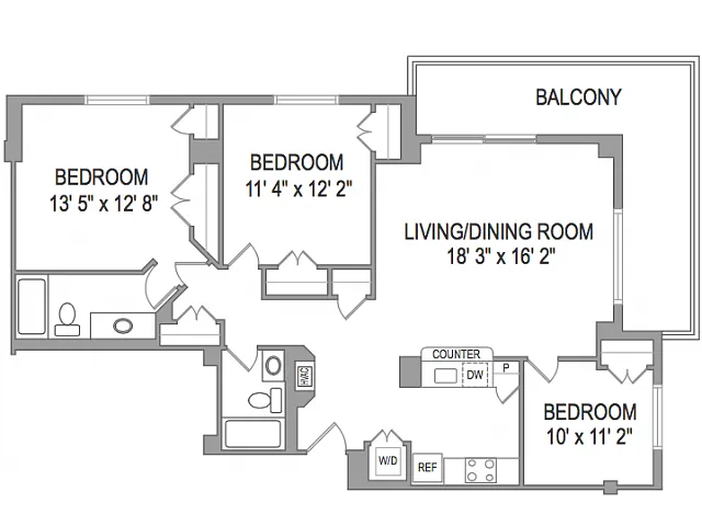 Floor plan 3X2