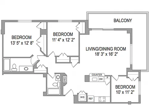 Floor plan 3X2