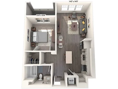Floor plan AM19-747