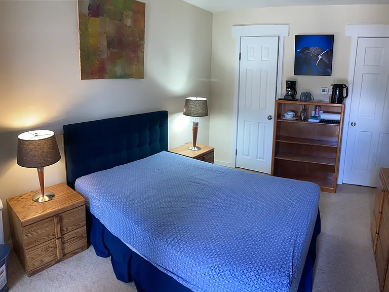 Full sized Bed with 2 Nightstands