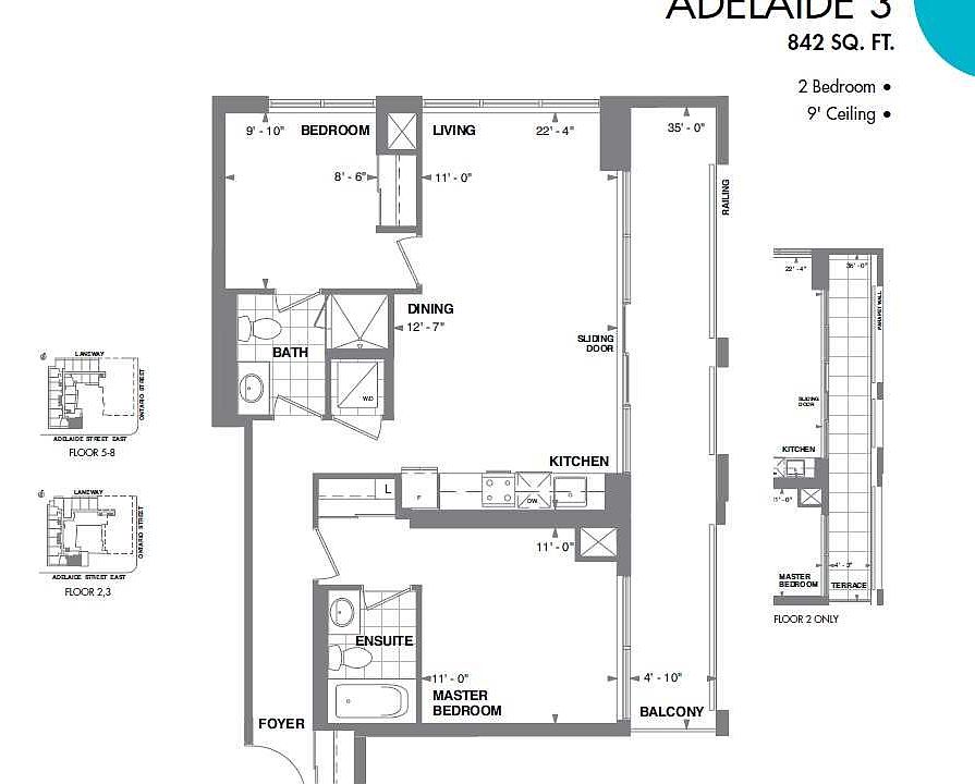 2nd image of 460 R Adelaide St E Unit 821