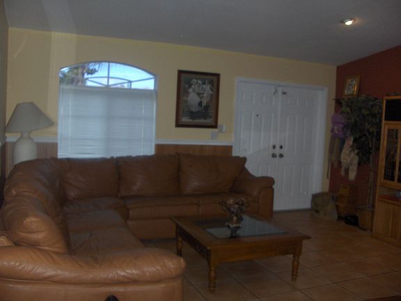Roomy Family Room, fitting even the largest sectional.