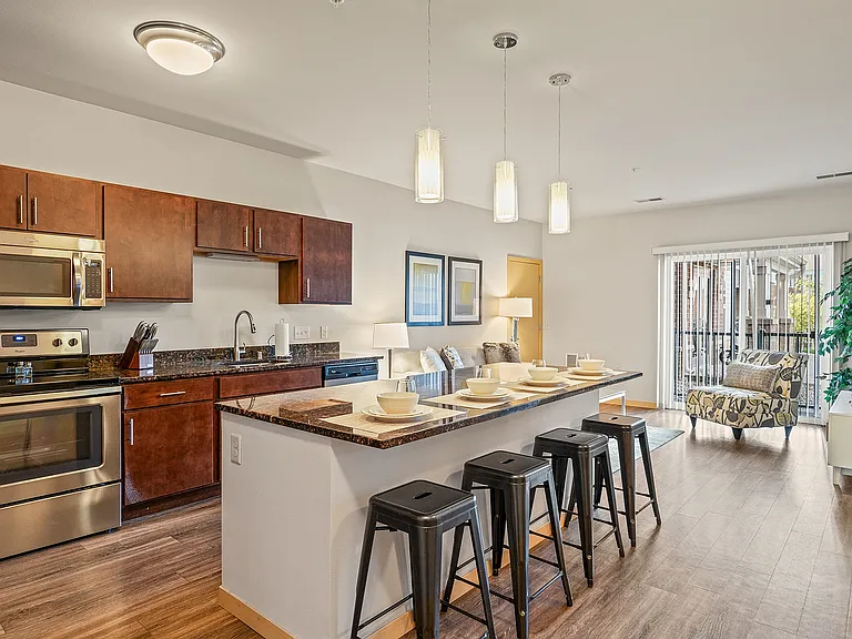 Elan Apartments Kitchen