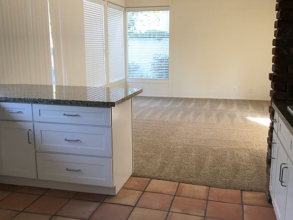 Living room off of kitchen