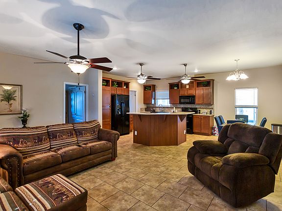 Living room and Kitchen