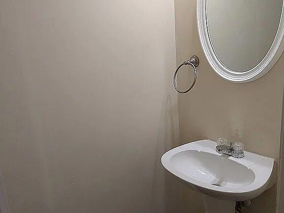 half bathroom (downstairs)